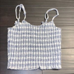 Pacsun striped crop top